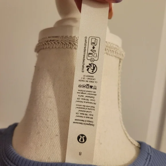 LULULEMON ALL IT TAKES BACK TWIST RIBBED SHORT SLEEVE - Picture 8 of 12